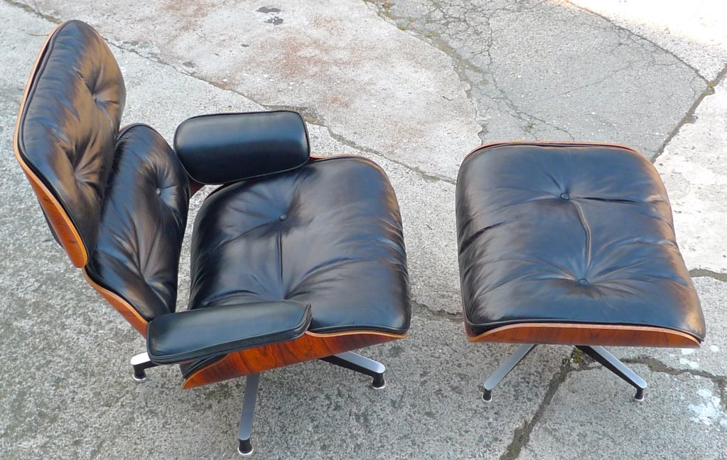 Eames for Herman Miler 670/671 Lounge Chair/Ottoman 1956 2