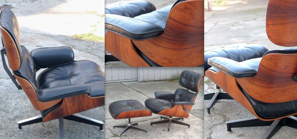 Eames for Herman Miler 670/671 Lounge Chair/Ottoman 1956 5