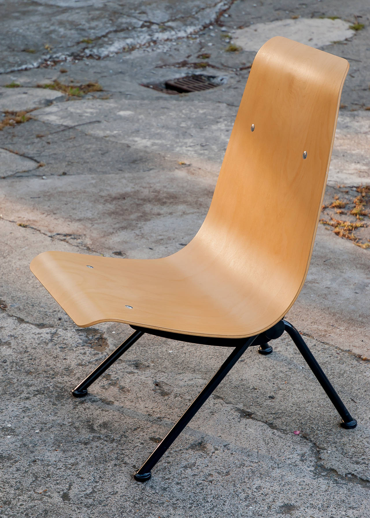 Vitra licensed reissue of Jean Prouve's, 1954 “Antony Chair,