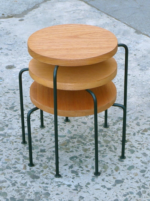 American Luther Connover Vintage Set of Nesting Tables