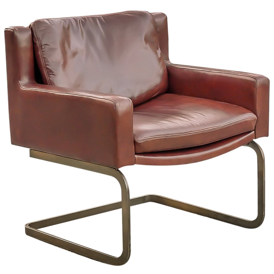 Vintage Stendig 1148 Xanadu Leather Arm Chair