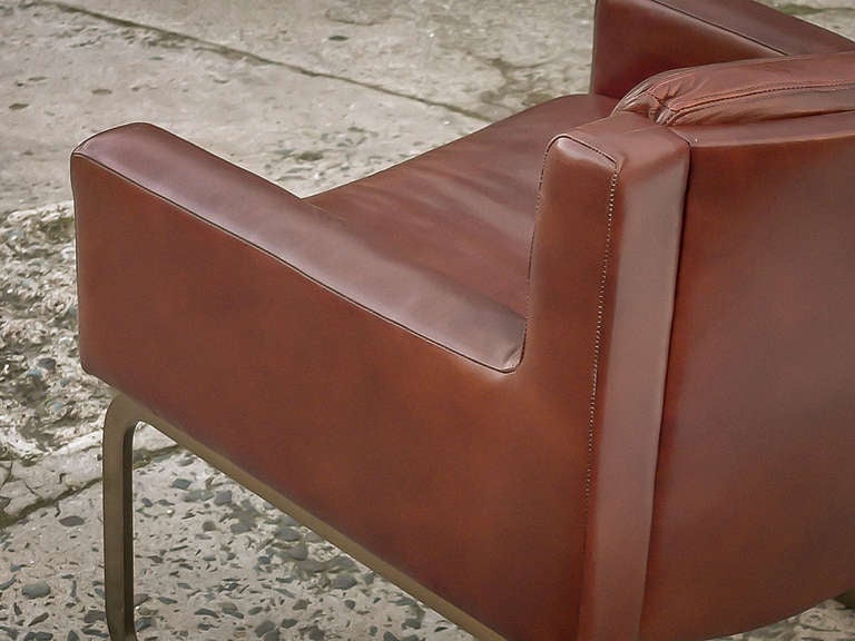 Vintage Stendig 1148 Xanadu Leather Arm Chair 2