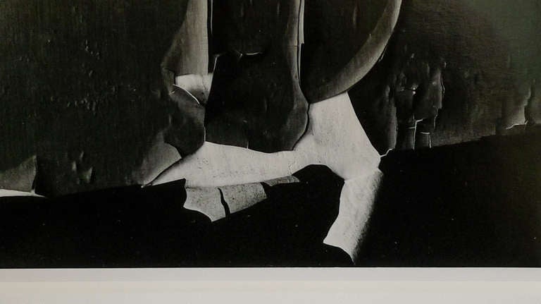 Modern Minor White Vintage Abstract Gelatin Silver Photograph
