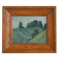 Used 1968 Oil Landscape by Jesse Don Rasberry