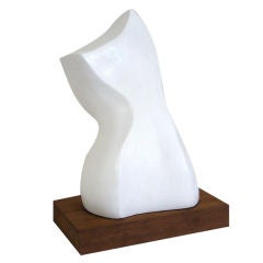 Mid-Century Modernist Plaster Sculpture