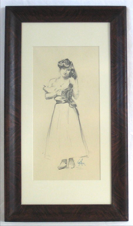 Early 20th Century Parisian Female Figure