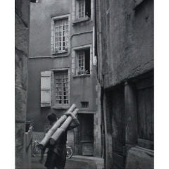 Vintage Roz Joseph 1960s Photograph - French Cityscape