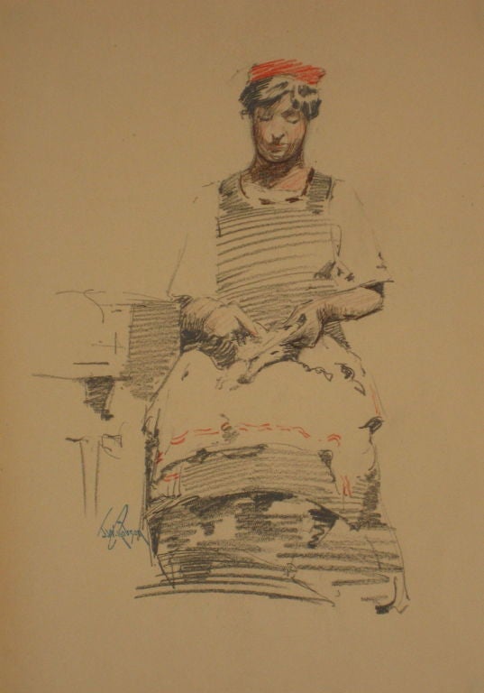 French Early 20th Century Parisian Drawings - Individually Priced For Sale