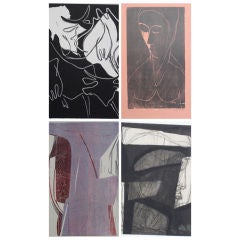 1960s Group of Modernist Works on Paper - Individually Priced