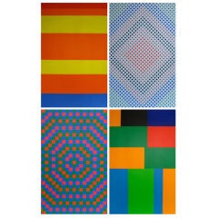 Used 1960-1970s Op Art and Abstract Collection - Individually Priced