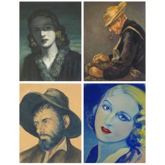 Extensive Mid Century Portraits Collection - Individually Priced