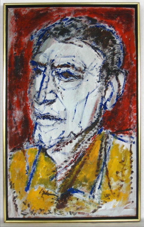 This group of Mid Century Expressionist paintings is a small sampling from a collection of approximately 200 works by Santos Rene Irizarry and can be seen at: http://www.lostartsalon.com/santosreneirizarry.html Some pieces may sell individually and