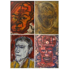 Mid Century Modernist Paintings - Individually Priced