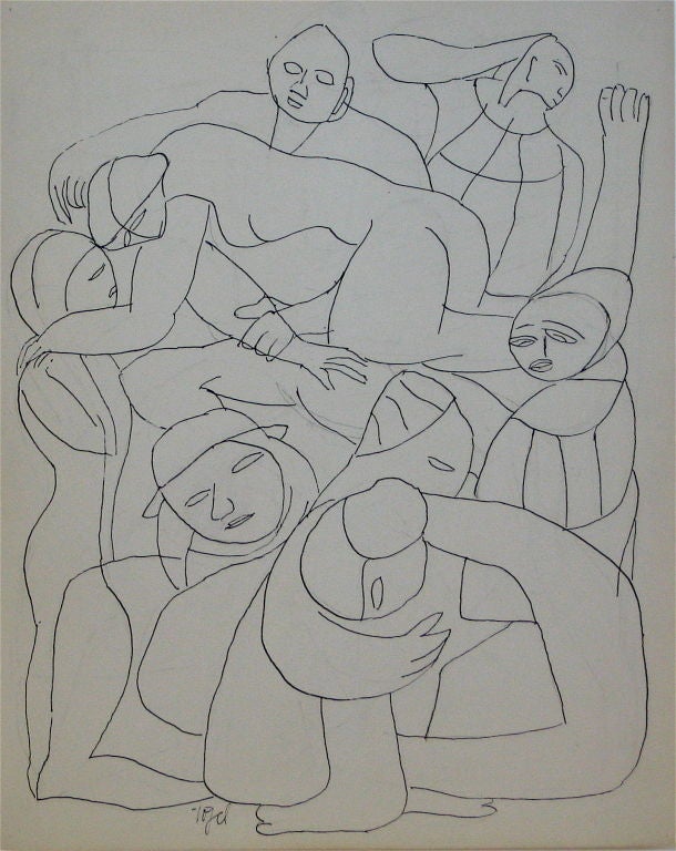 Collection of Early 20th C. Drawings - Individually Priced