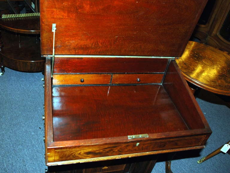 19th Century Antique Davenport Desk