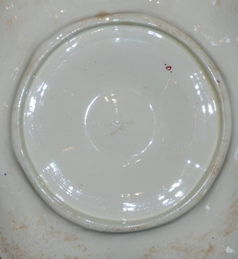 British Antique American Wedgewood Oyster Plate