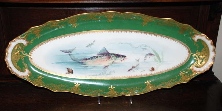 French Antique Fish Set