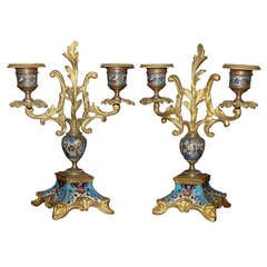 Pair of Antique Candelabra