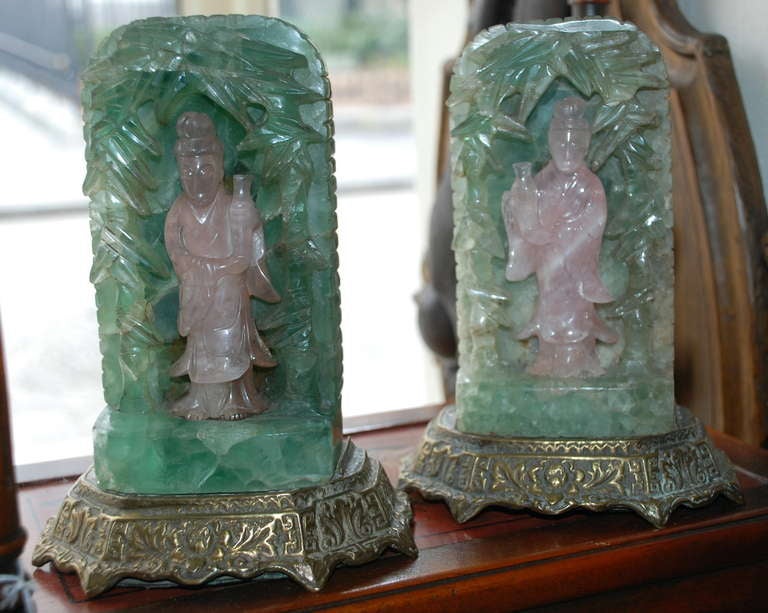 Antique table lamps, circa 1910