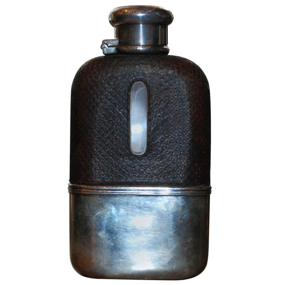 Antique Hip Flask, circa 1890