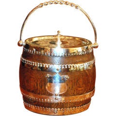 Antique English Biscuit Barrel