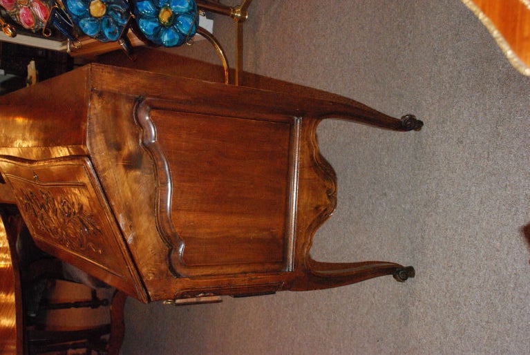 Antique French Provincial Slope Front Desk