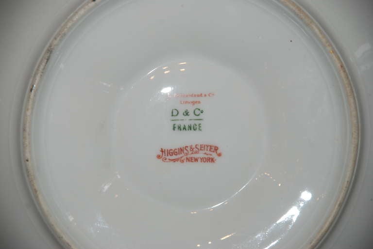 20th Century Antique French Oyster Plate