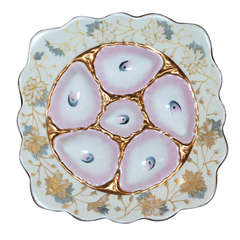 Antique Carlsbad Oyster Plate