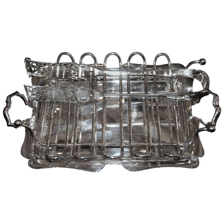 Antique Asparagus Server at 1stDibs