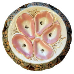 Antique Oyster Plate