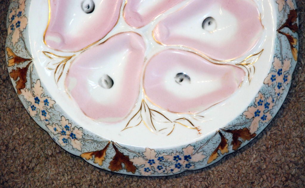 Antique Oyster Plate