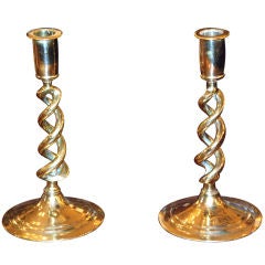 Antique Brass Candlestick