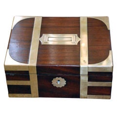 Antique Mahogany Box