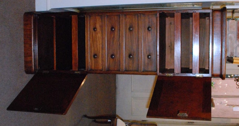 Antique Gentleman's Chest and Hidden Safe