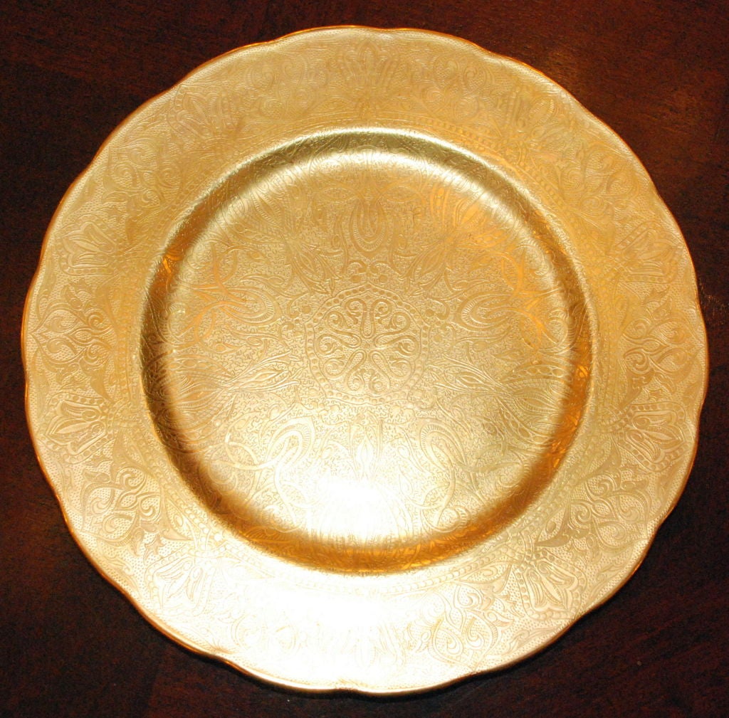 Antique English Service Plates