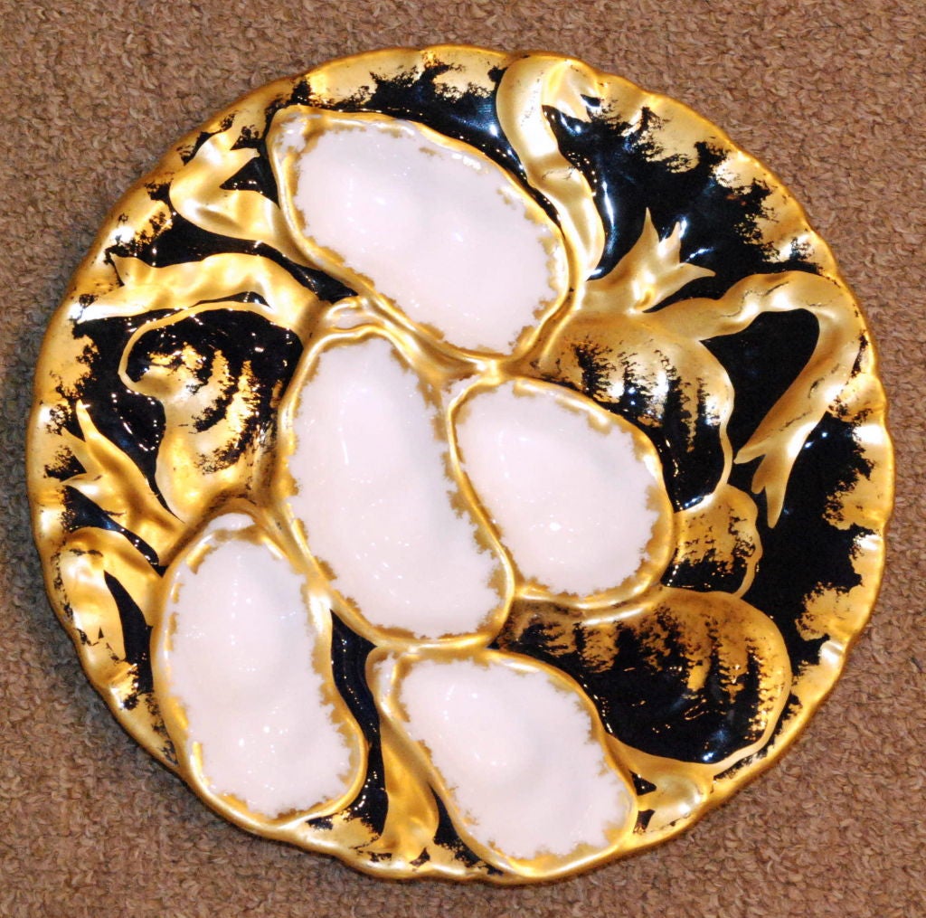 Antique Oyster Plate