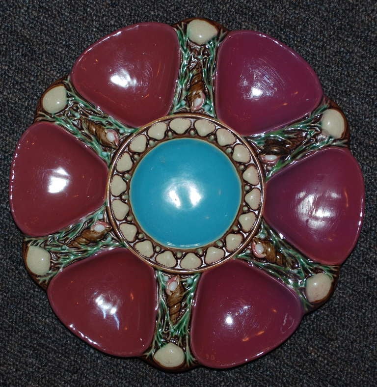 Rare Pink Minton Oyster Plate