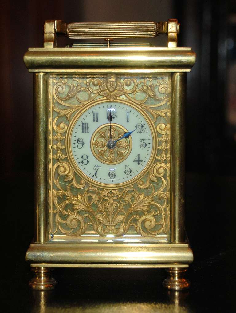 Antique French Carriage Clock with Repeater