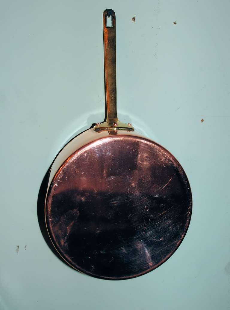 French Copper Pan