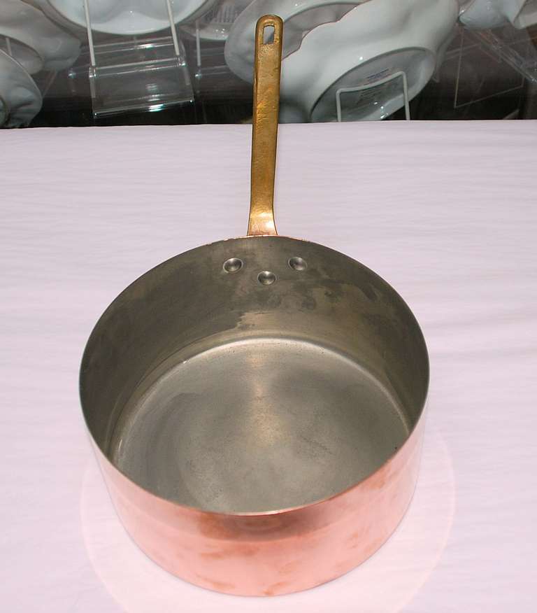 Copper Pan In Excellent Condition In New Orleans, LA