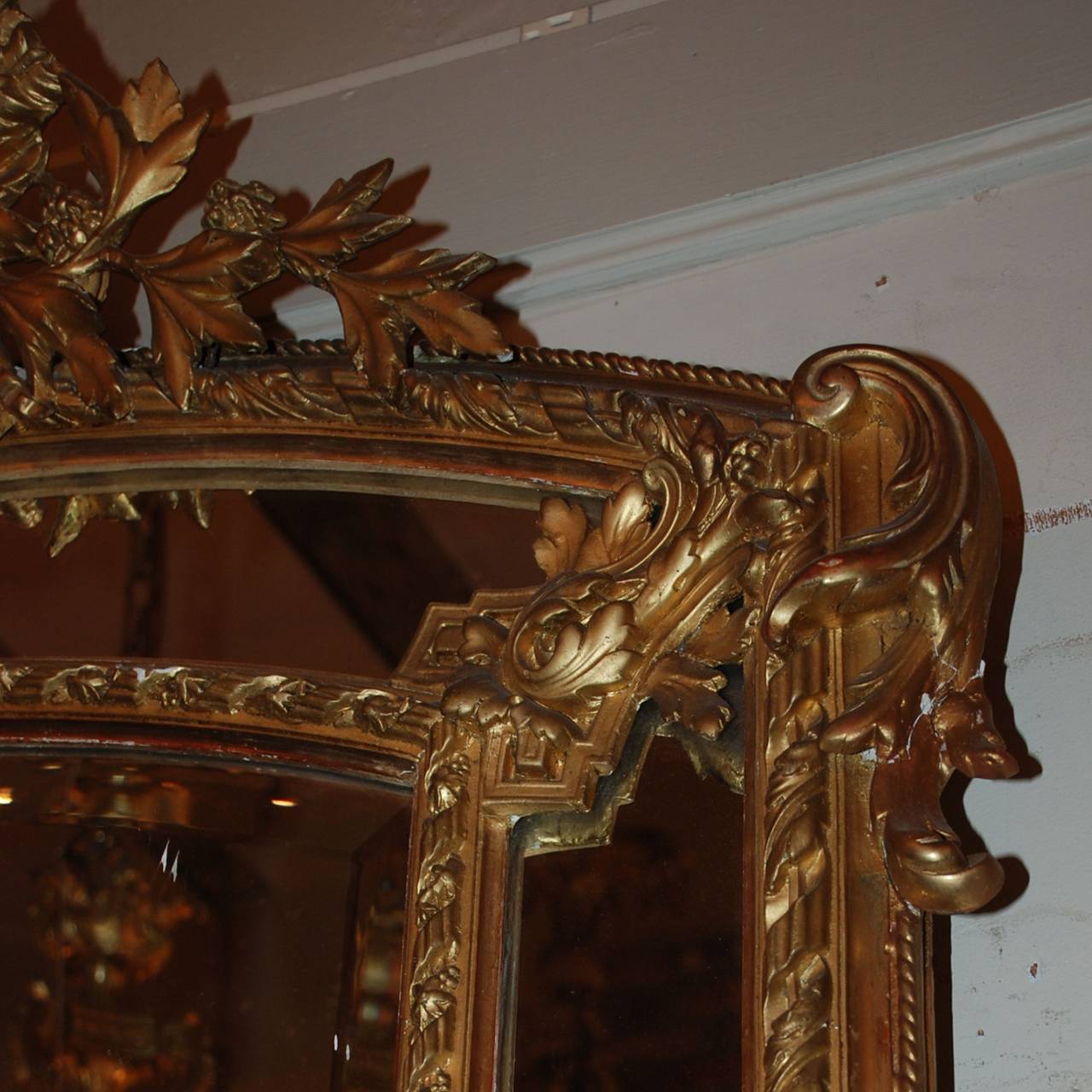 Gilt Antique Mirror