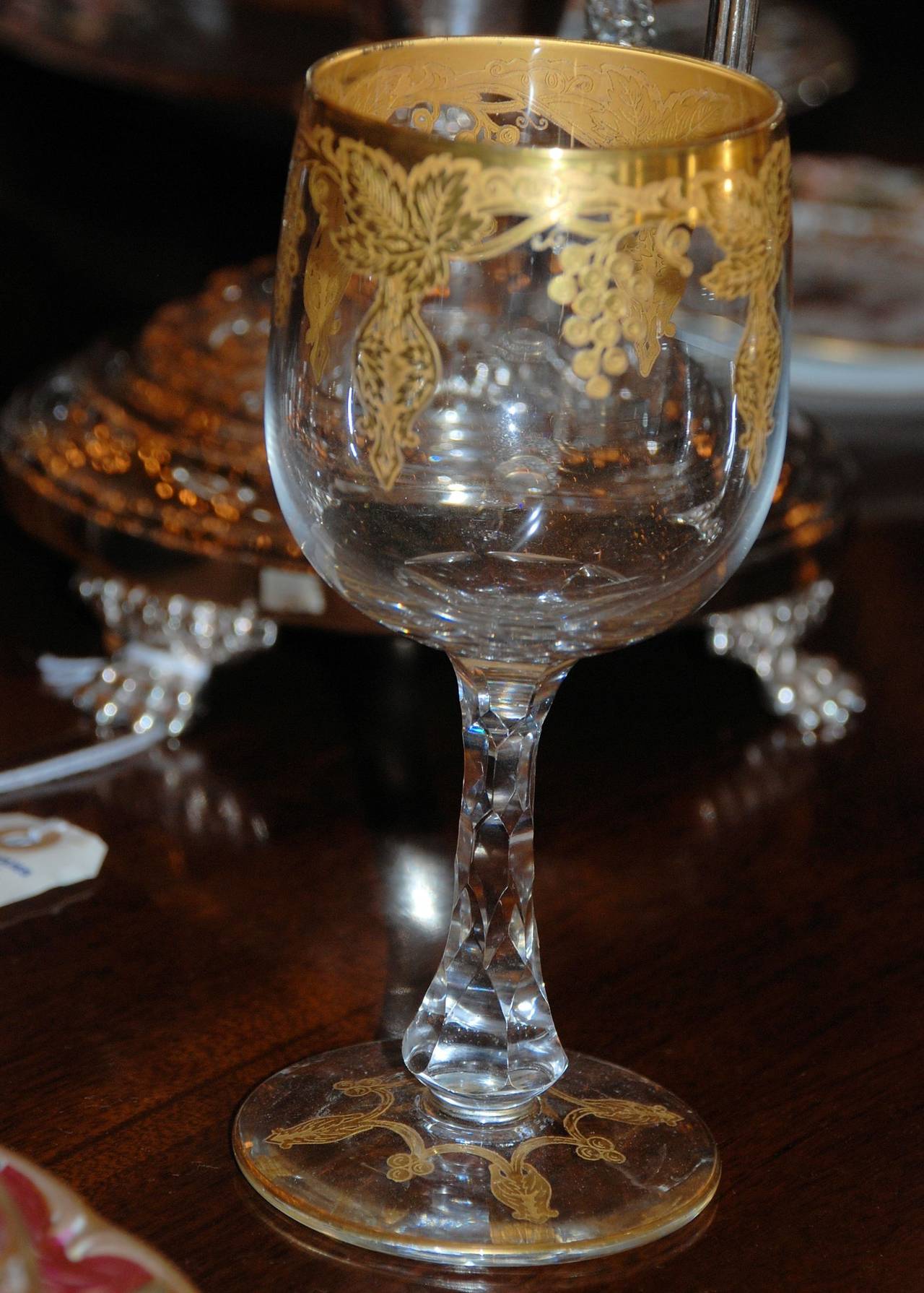 Antique Crystal Glasses 1