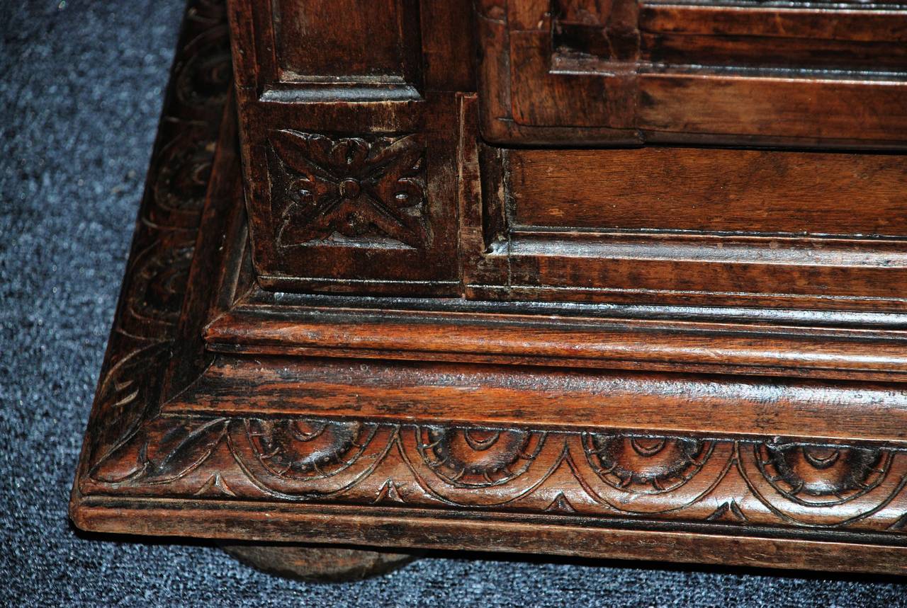 Hand-Carved Antique Armoire