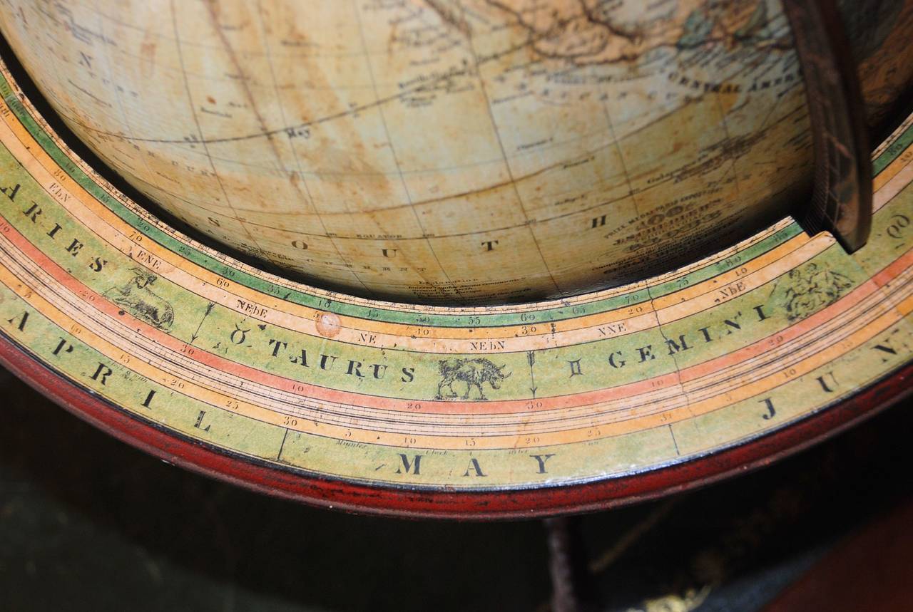 19th Century Antique Globe