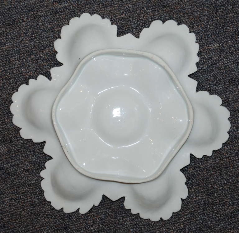 German Antique Oyster Plate