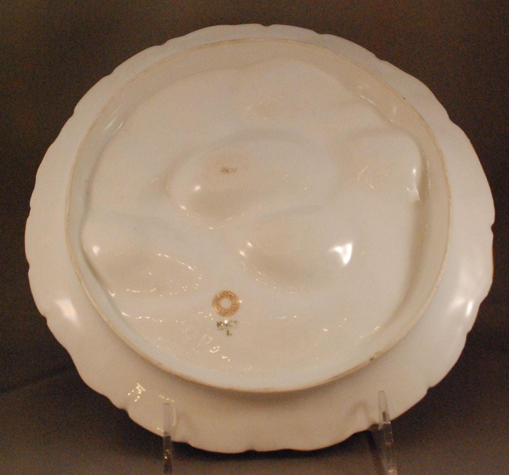 Antique Oyster Plate 1