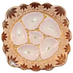 Antique Oyster Plate