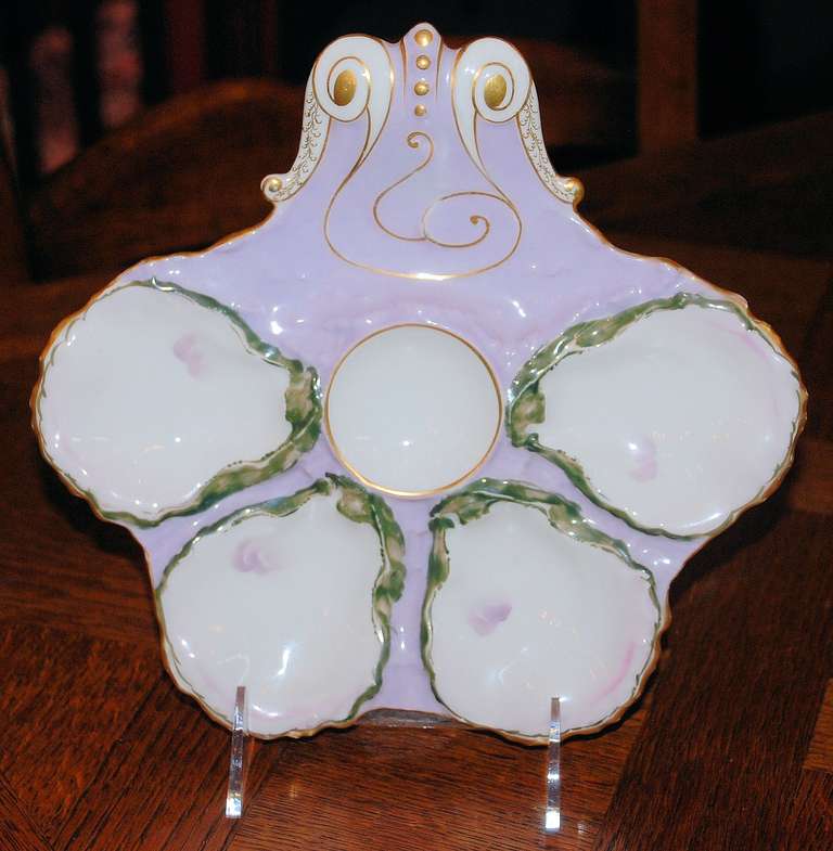 Porcelain Oyster Plate