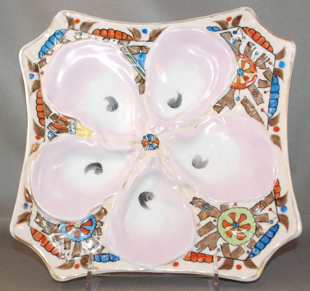 Antique Oyster Plate