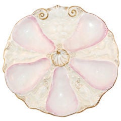 Antique Oyster Plate